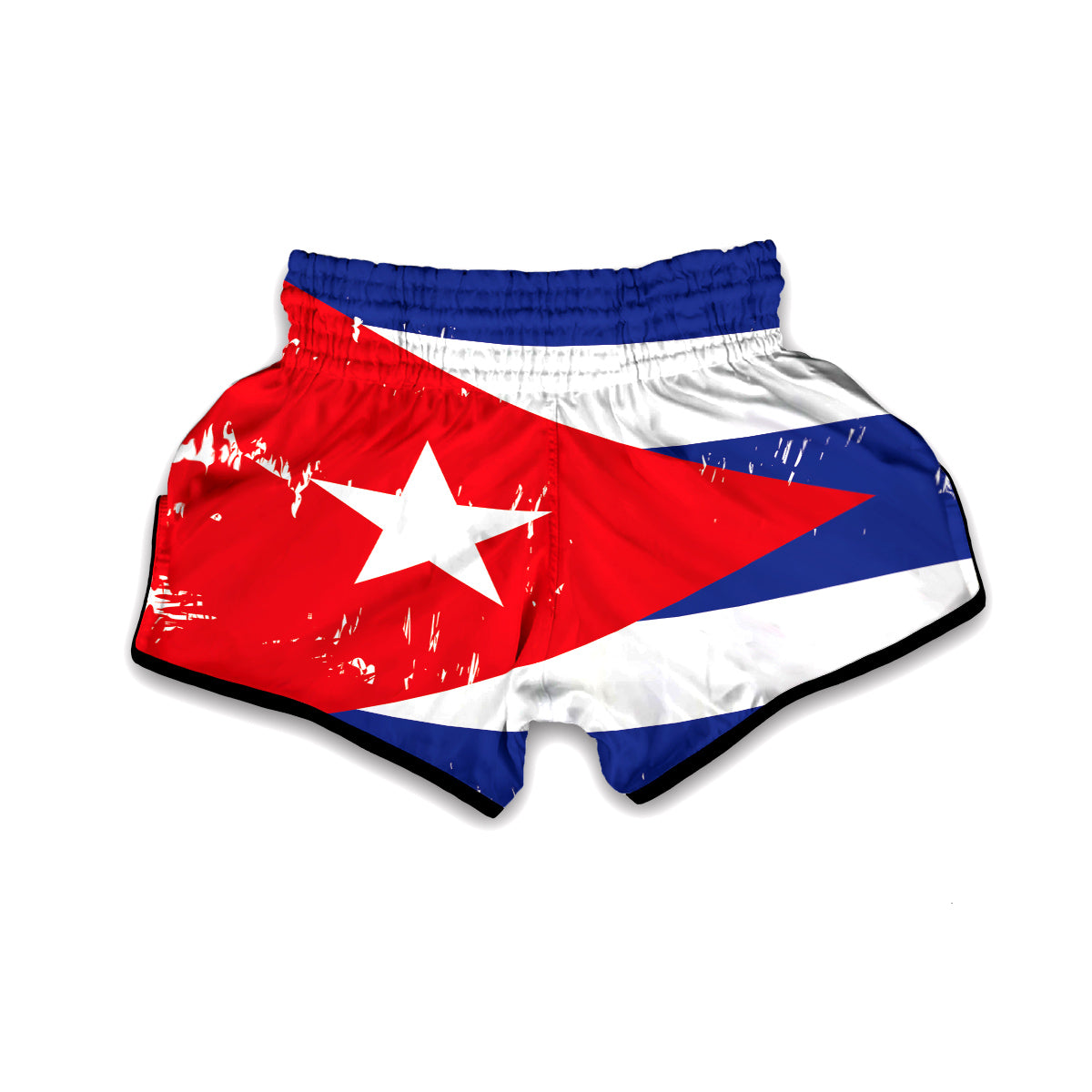 Flag Of Cuba Muay Thai Boxing Shorts-grizzshop