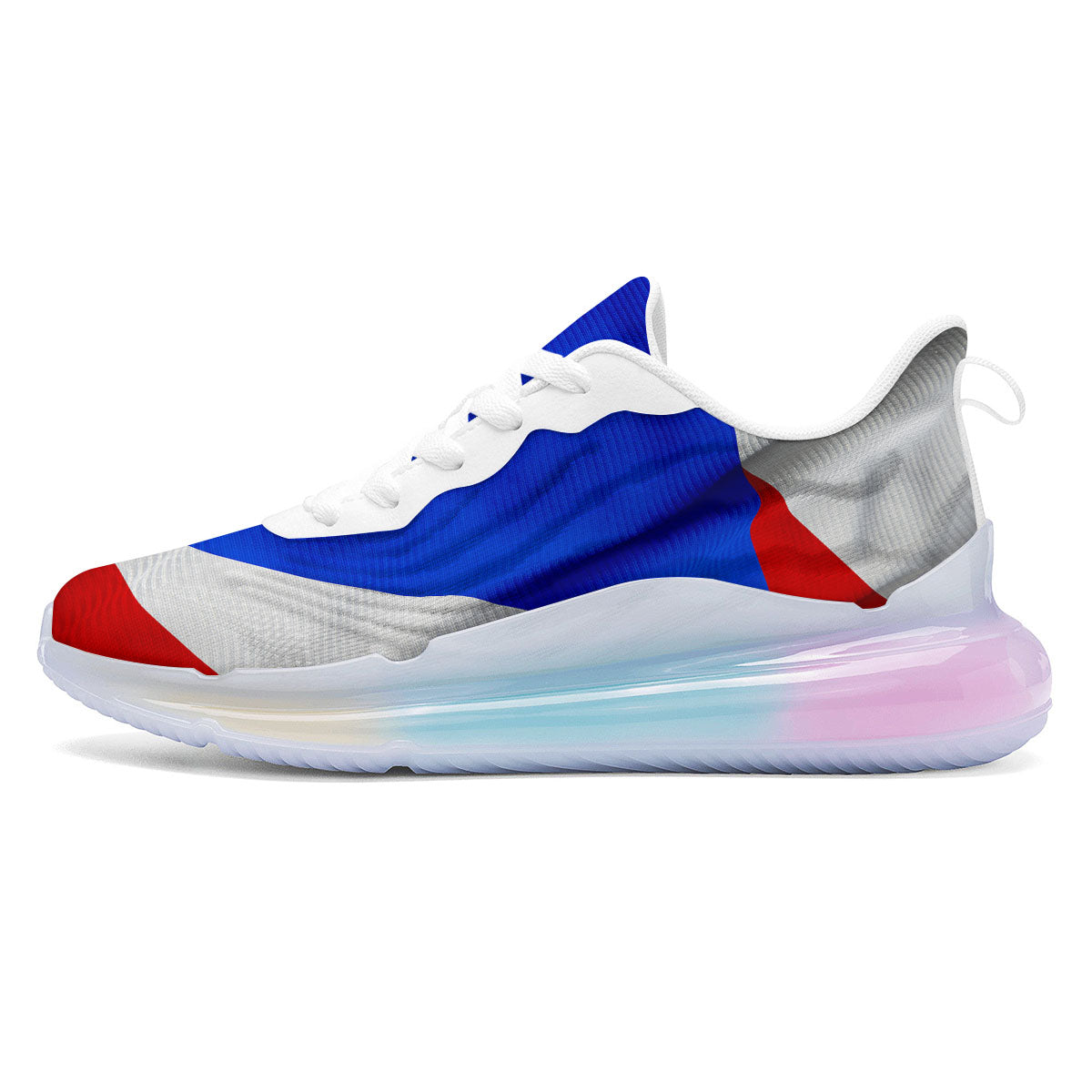 Flag Puerto Rican Print Running Sneakers-grizzshop