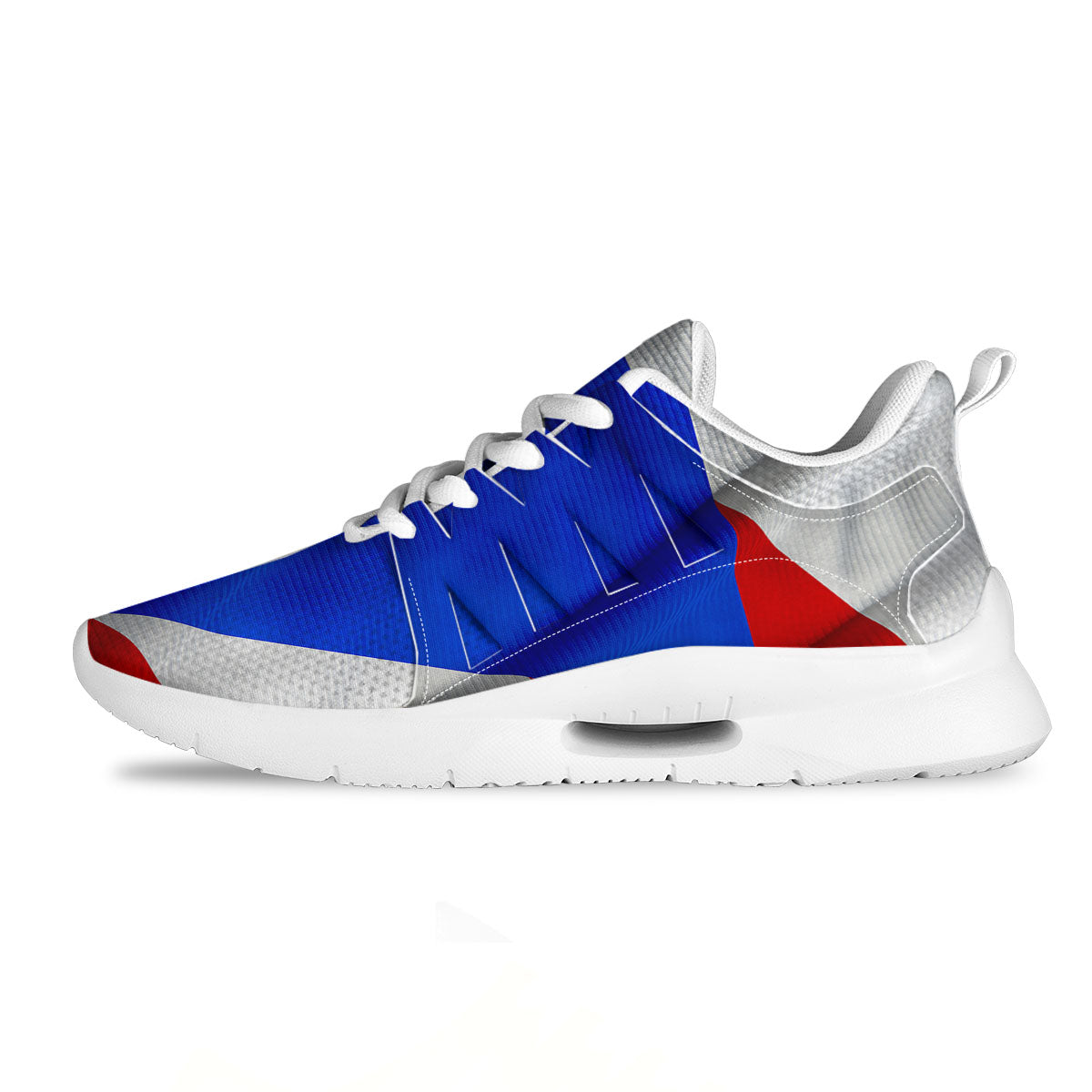 Flag Puerto Rican Print Tennis Shoes-grizzshop