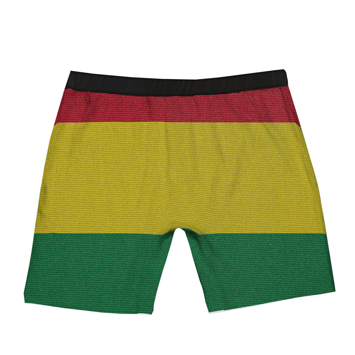 Flag Rasta Print Boxer Briefs-grizzshop