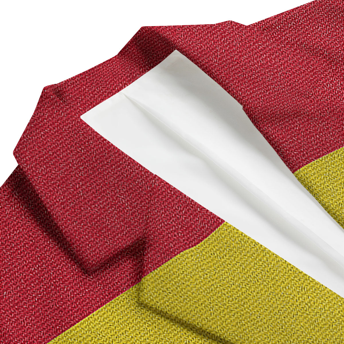 Flag Rasta Print Men's Blazer-grizzshop