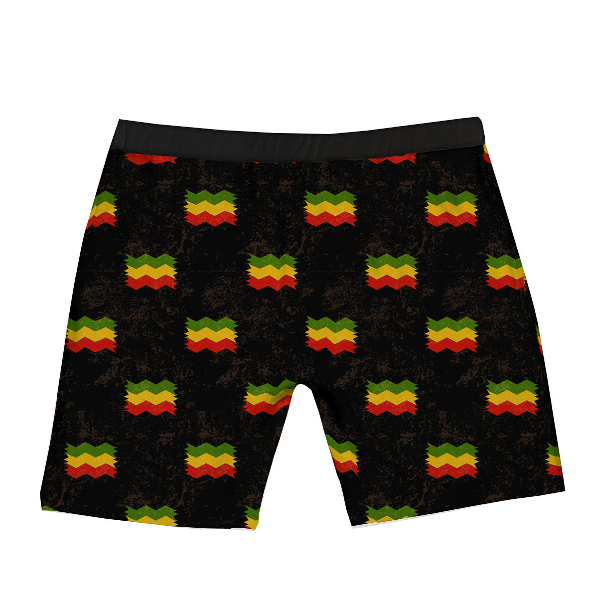 Flag Rasta Print Pattern Boxer Briefs-grizzshop