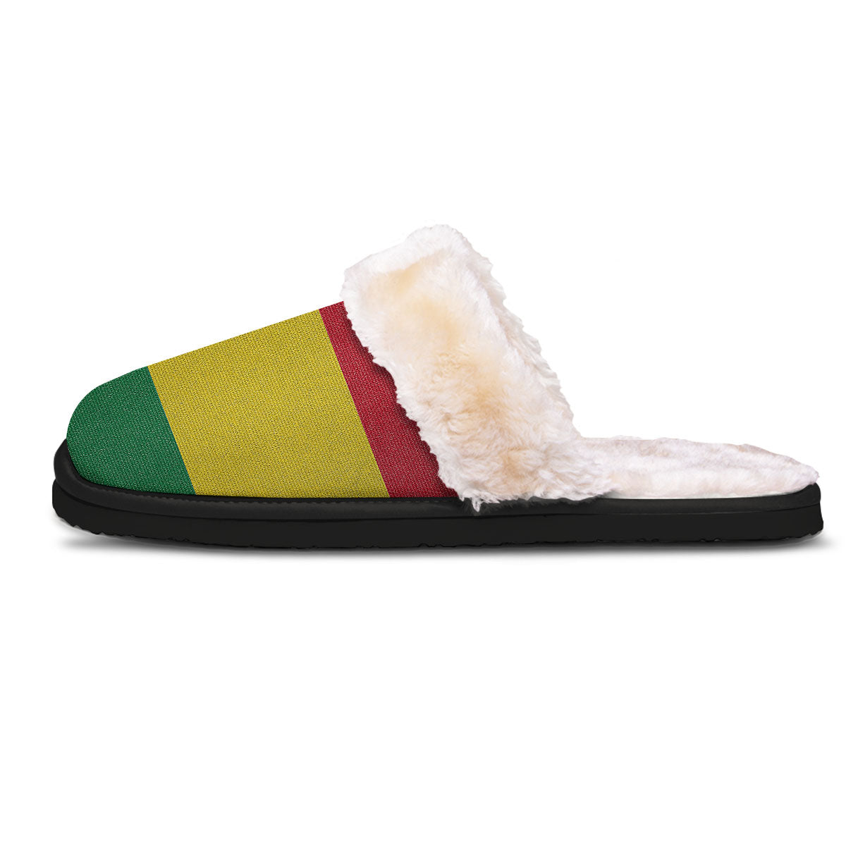 Flag Rasta Print Slippers-grizzshop