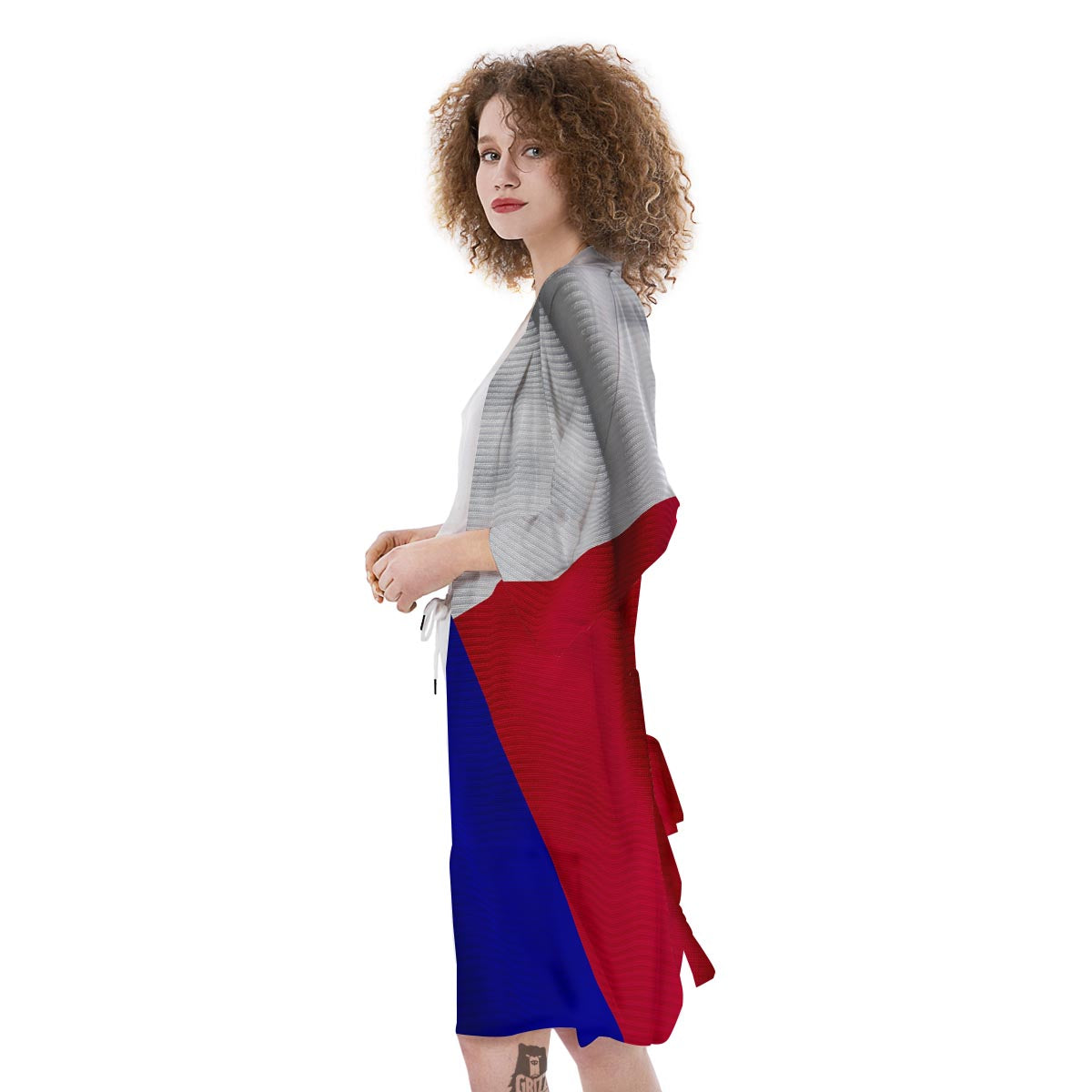 Flag Texas State Print Kimono-grizzshop