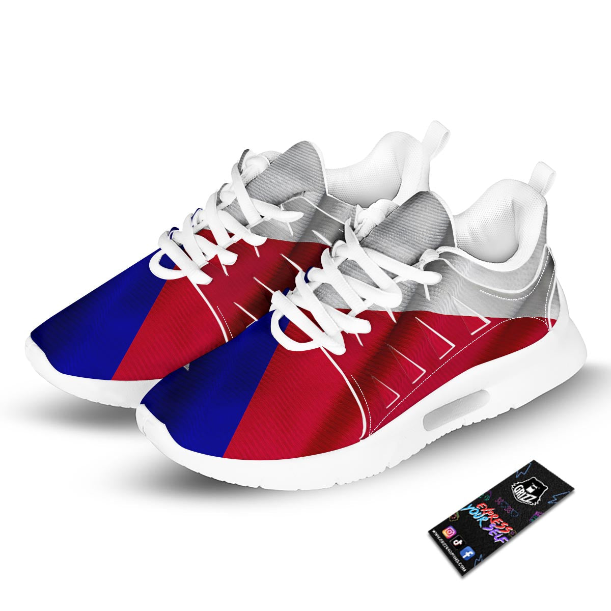 Flag Texas State Print Tennis Shoes-grizzshop