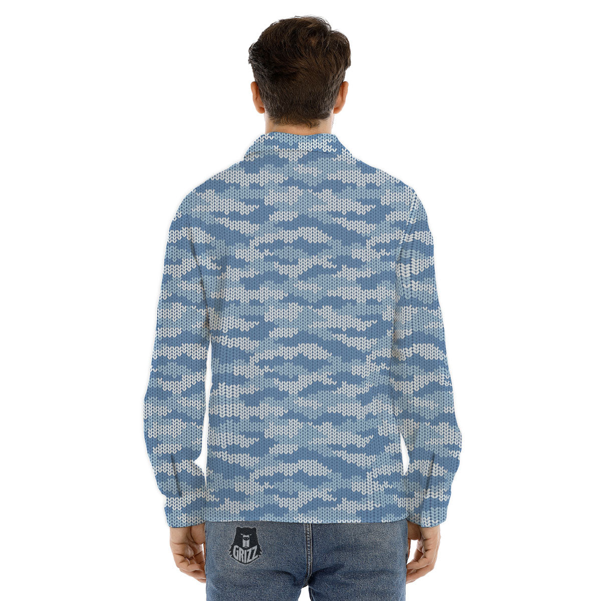 Flaming Skulls And Bone Print Pattern Men's Dress Shirts-grizzshop