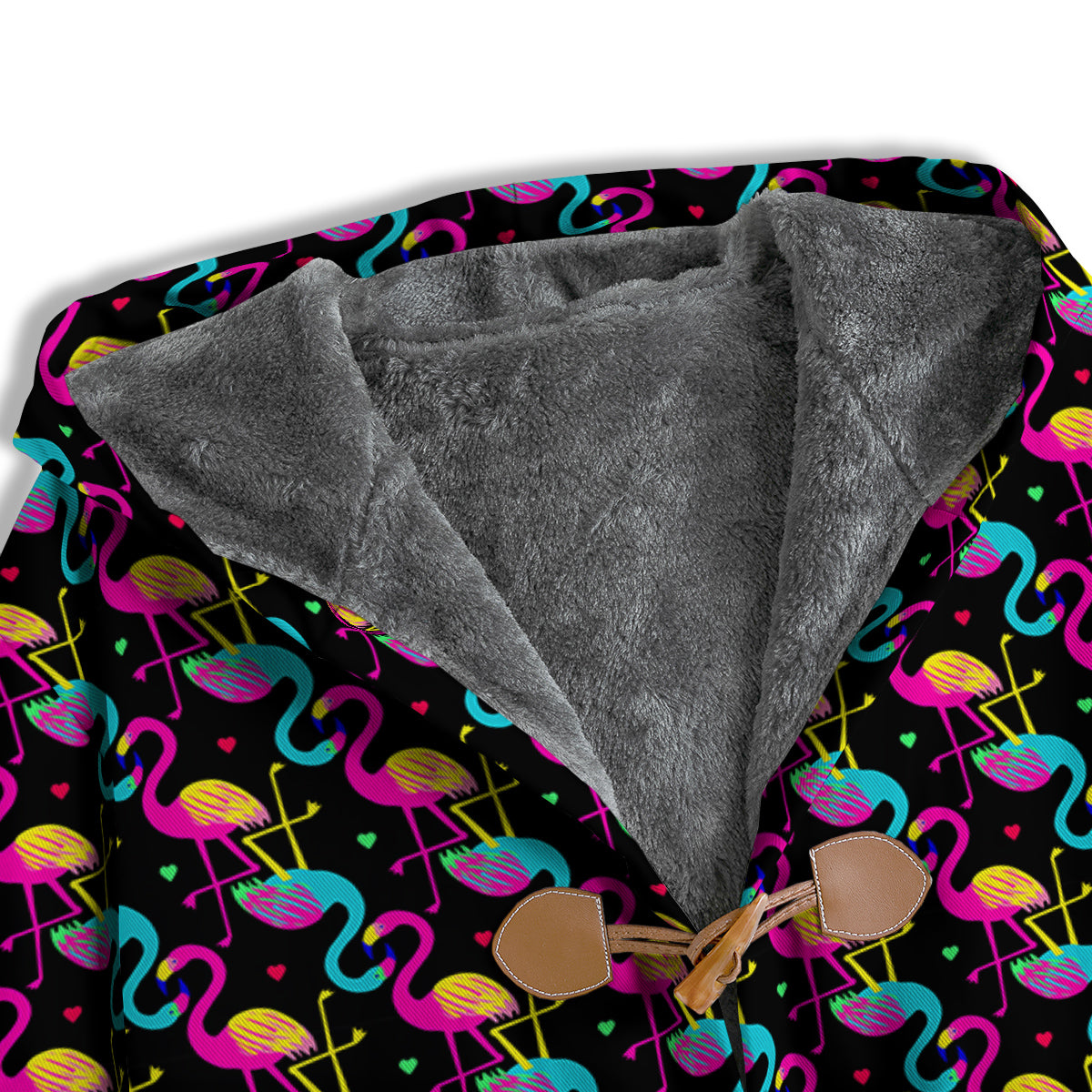 Flamingo Colorful Print Pattern Men's Windbreaker Jacket-grizzshop