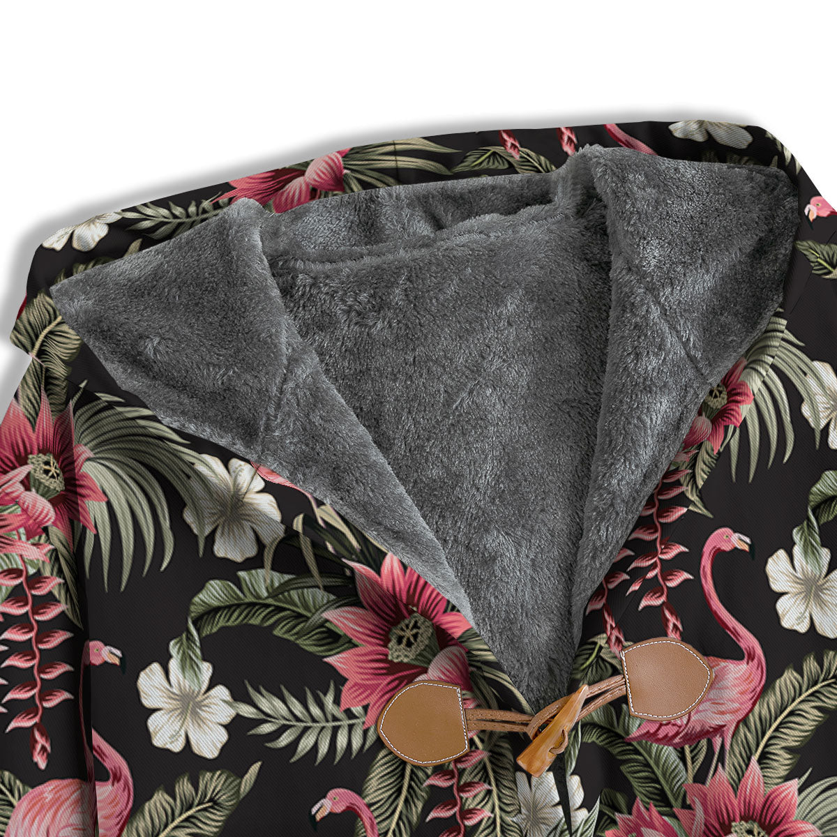 Flamingo Vintage Print Pattern Men's Windbreaker Jacket-grizzshop