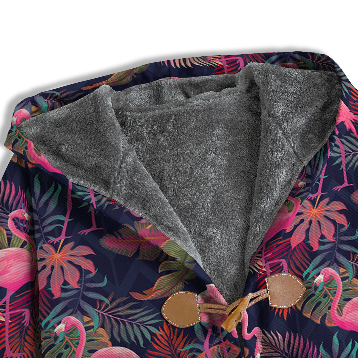 Flamingo Watercolor Print Pattern Men's Windbreaker Jacket-grizzshop