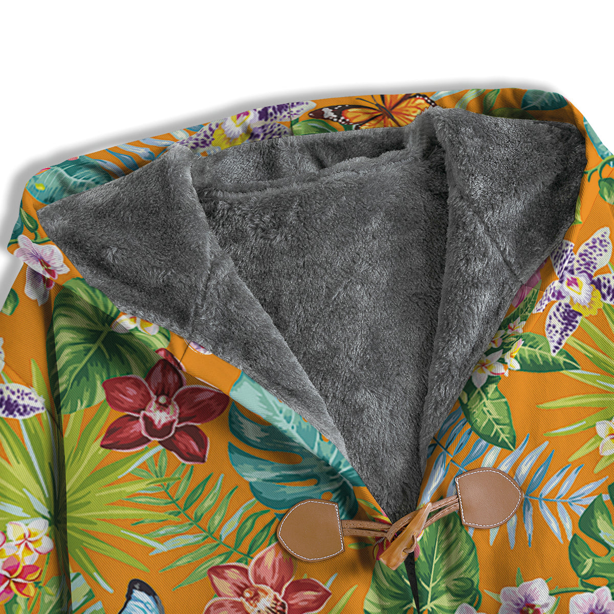 Floral Aloha Hawaii Print Pattern Men's Windbreaker Jacket-grizzshop
