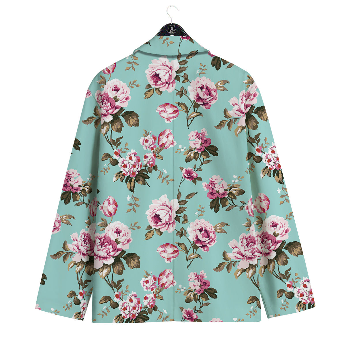 Floral Blossom Vintage Print Pattern Men's Sport Coat-grizzshop