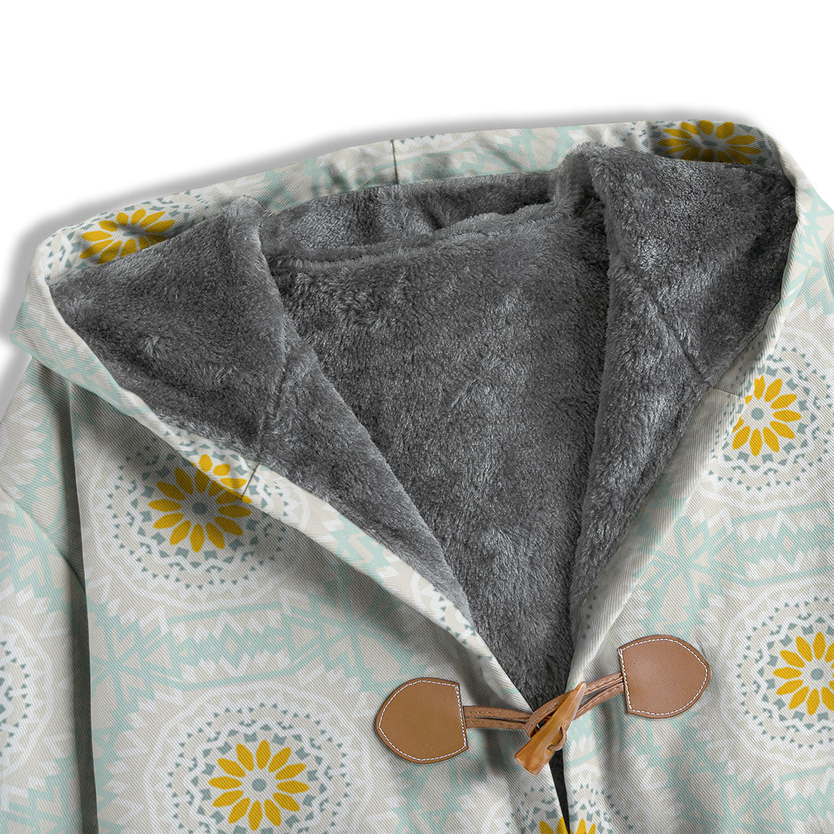 Floral Bohemian Pastel Print Pattern Men's Windbreaker Jacket-grizzshop
