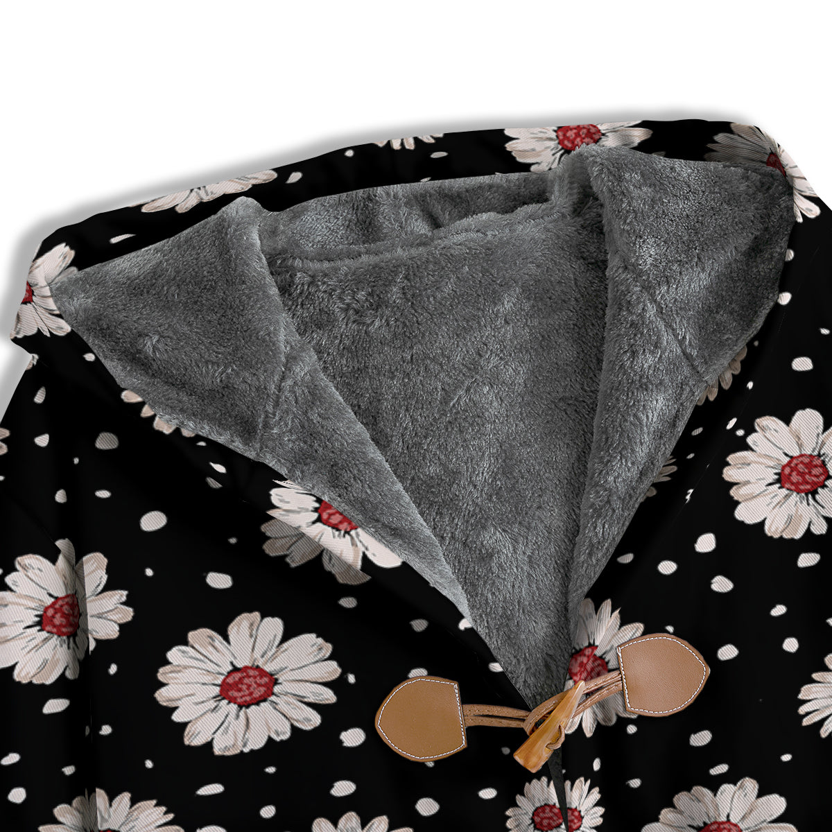 Floral Daisy Watercolor Print Pattern Men's Windbreaker Jacket-grizzshop