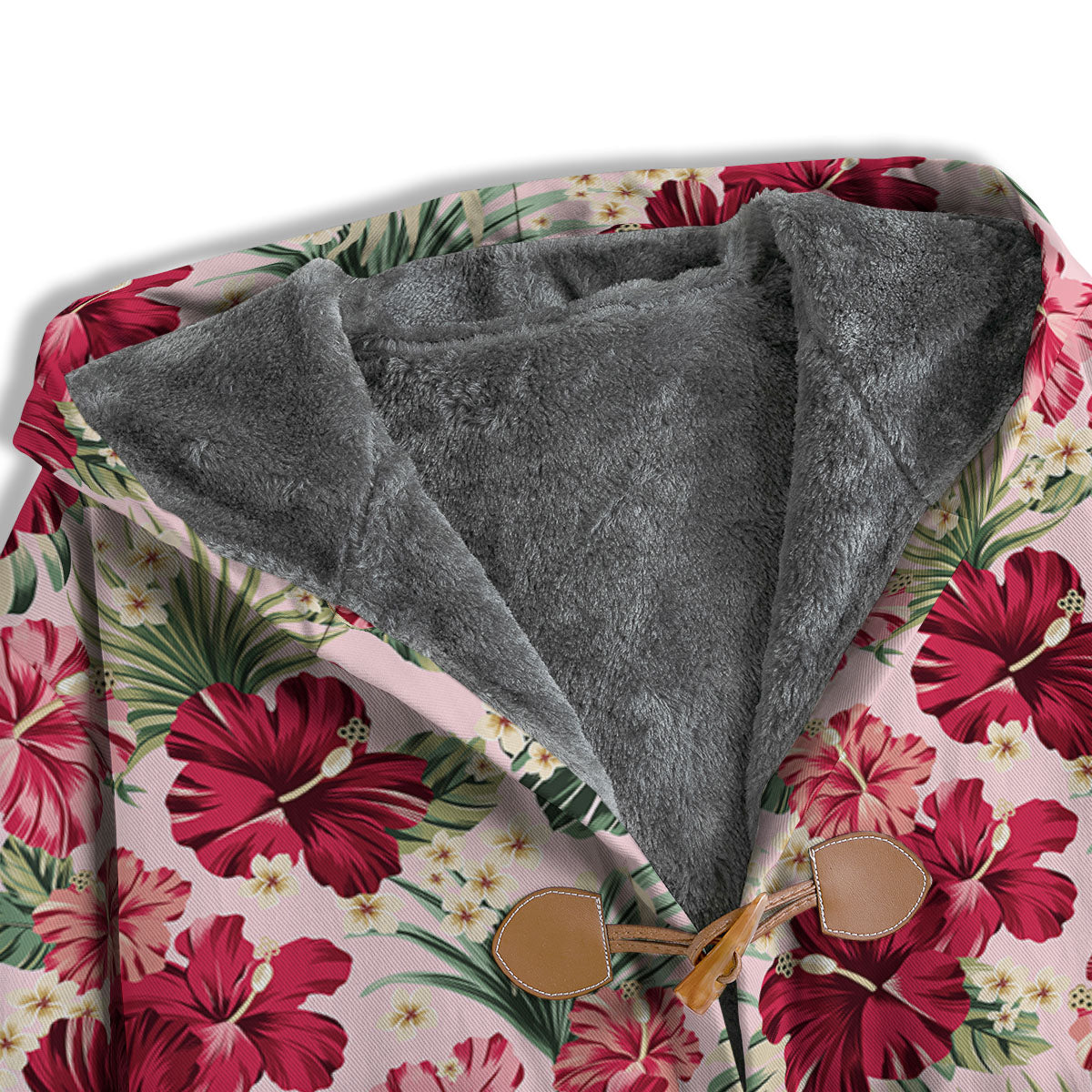 Floral Hibiscus Flower Print Pattern Men's Windbreaker Jacket-grizzshop