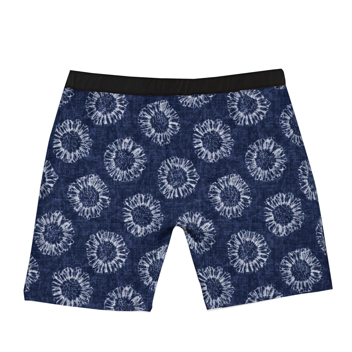 Floral Shibori Print Pattern Boxer Briefs-grizzshop