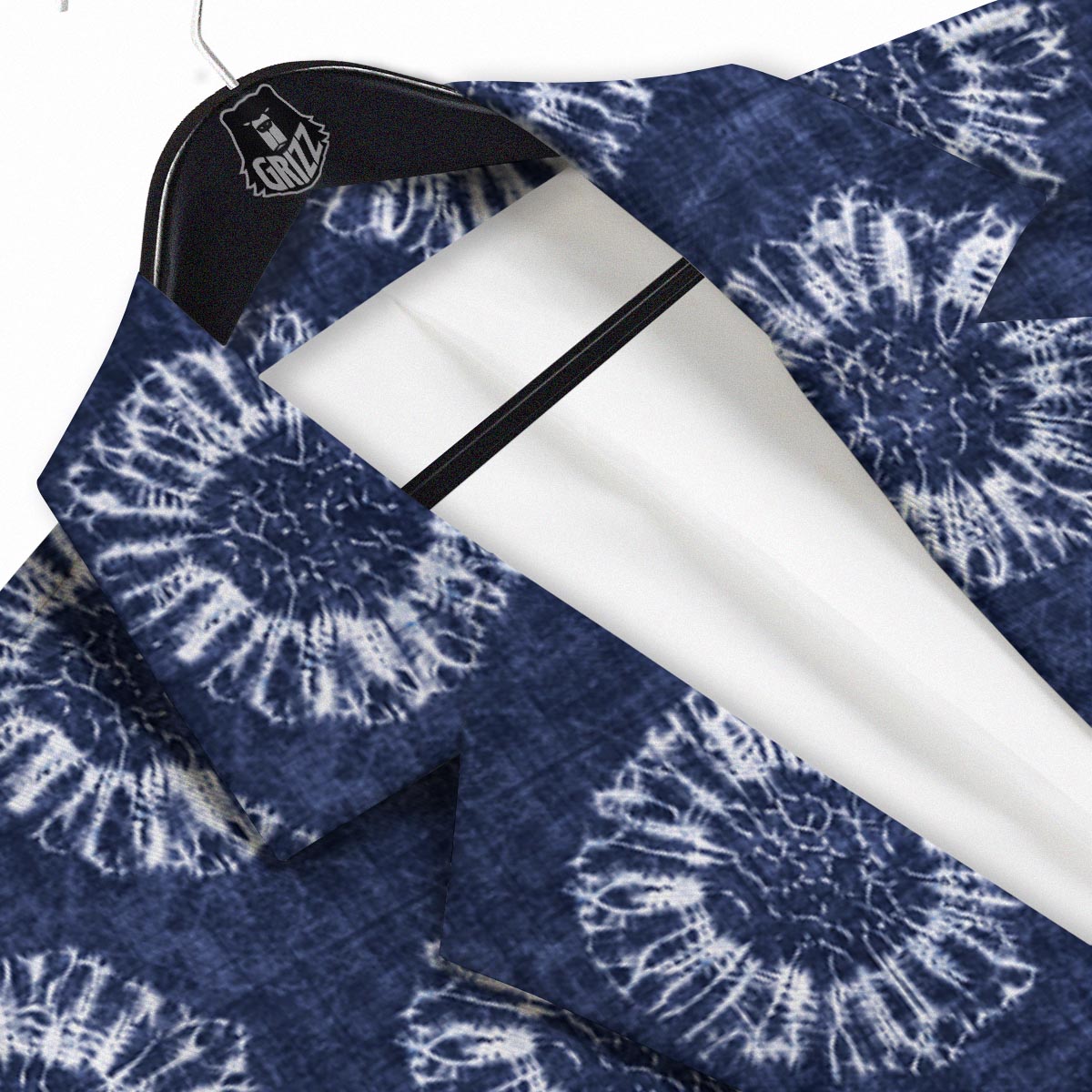 Floral Shibori Print Pattern Men's Sport Coat-grizzshop