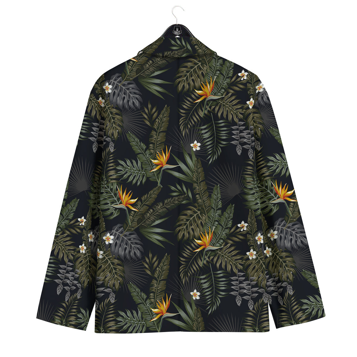 Floral Tropical Vintage Print Pattern Men's Sport Coat-grizzshop