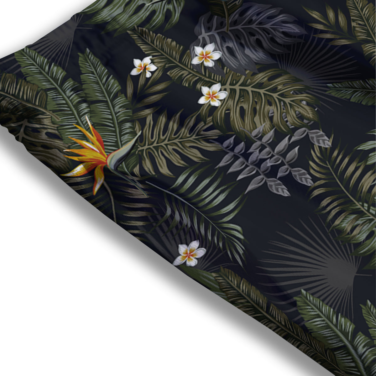 Floral Tropical Vintage Print Pattern Mesh Shorts