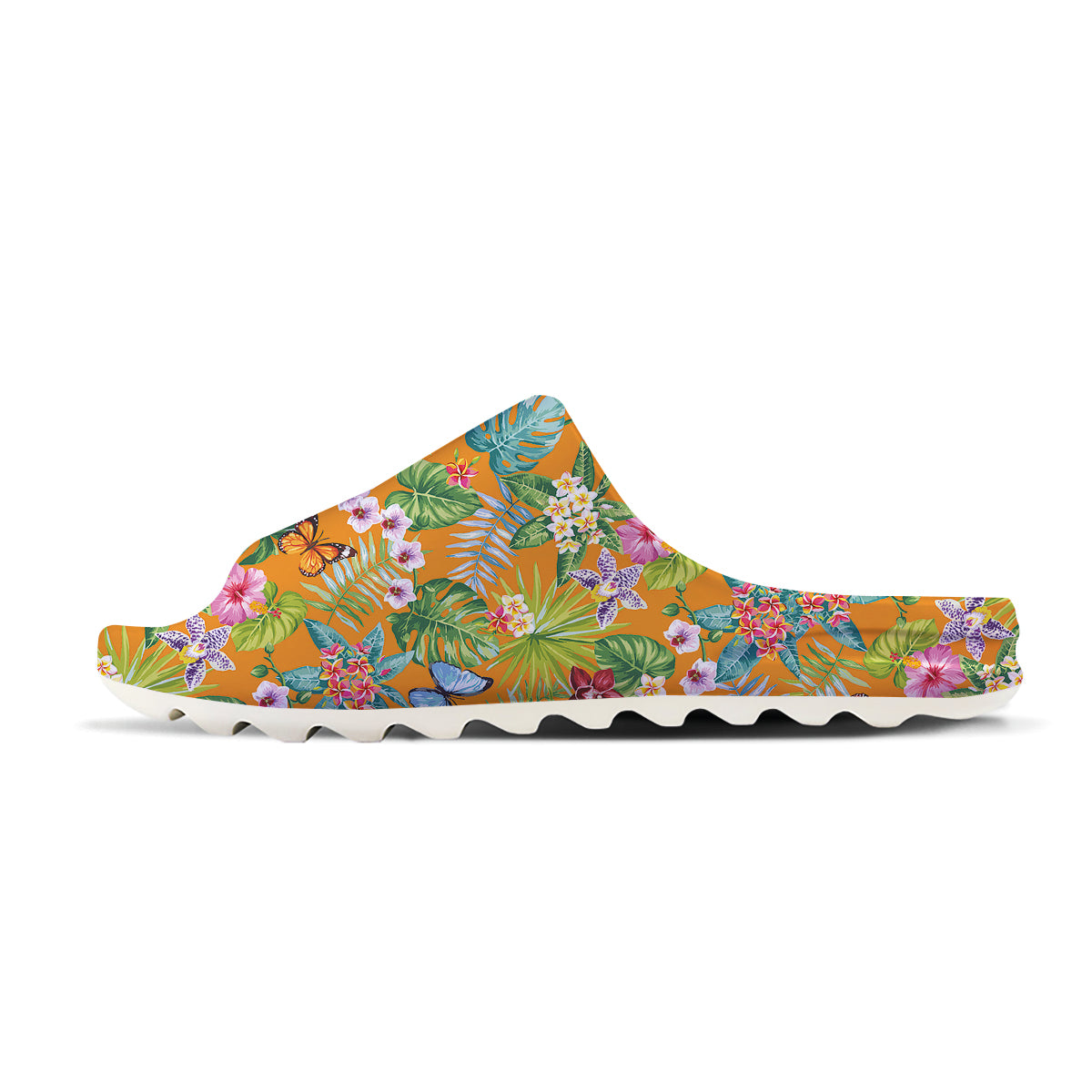 Floral Aloha Hawaii Print Pattern Sandals-grizzshop