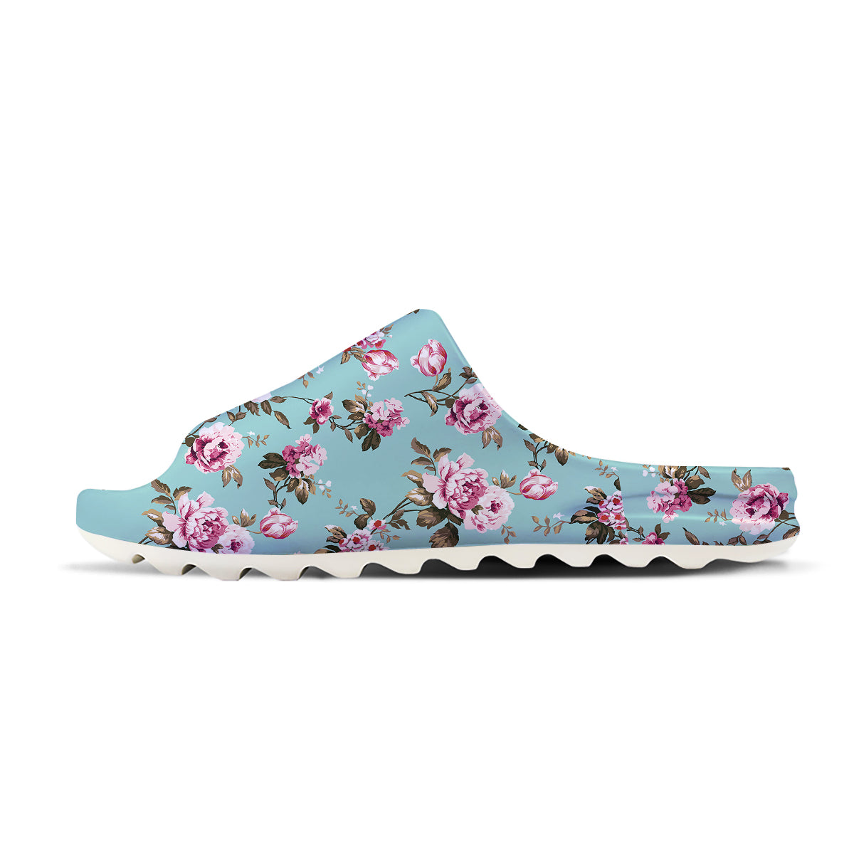 Floral Blossom Vintage Print Pattern Sandals-grizzshop