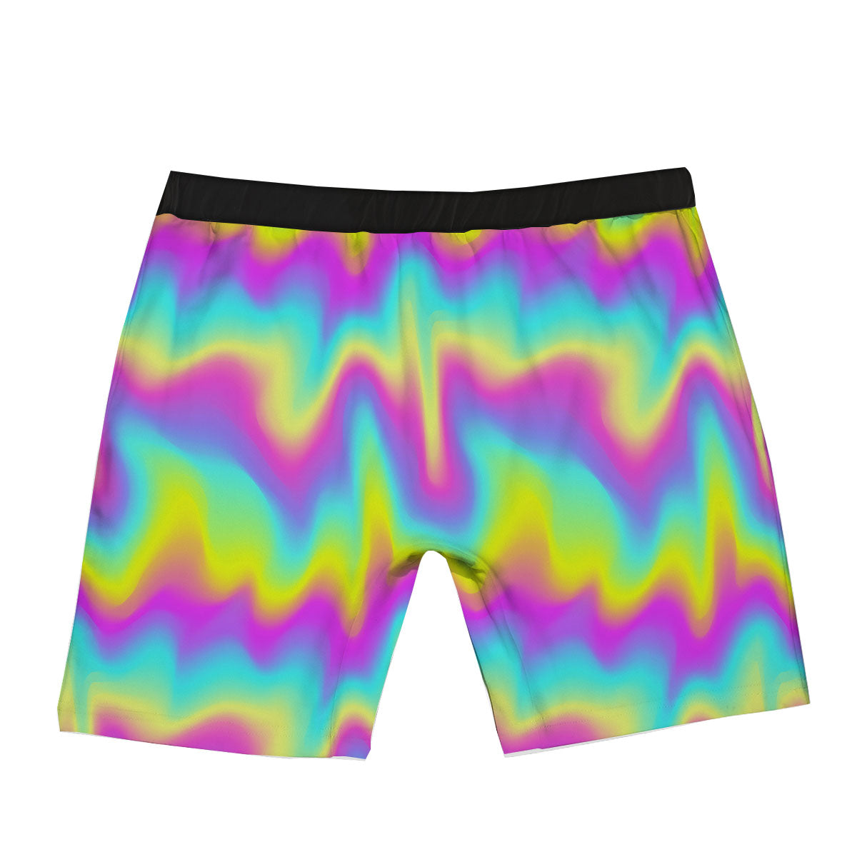 Flow Rainbow Print Pattern Boxer Briefs-grizzshop