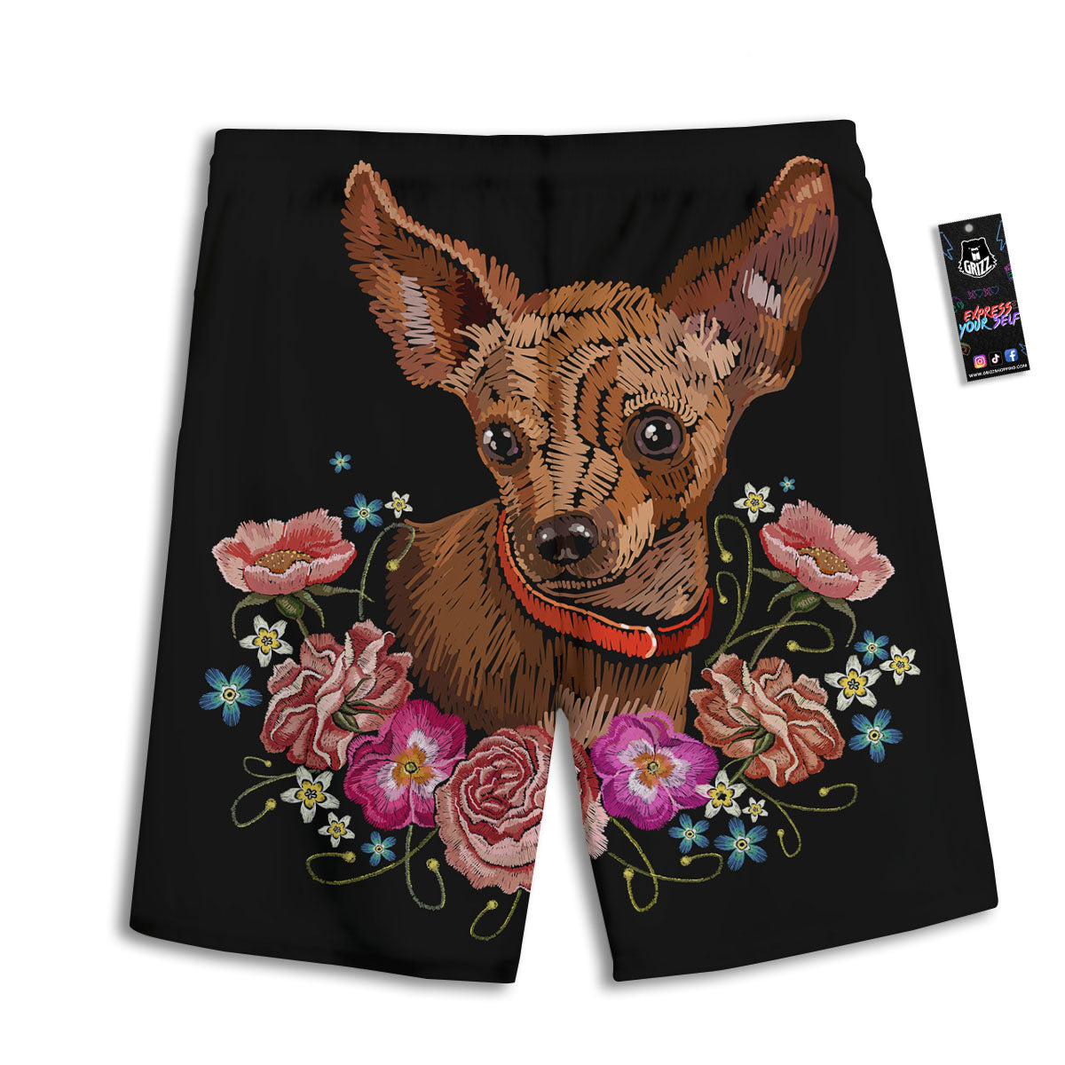 Forest Koala Print Pattern Men's Athletic Shorts