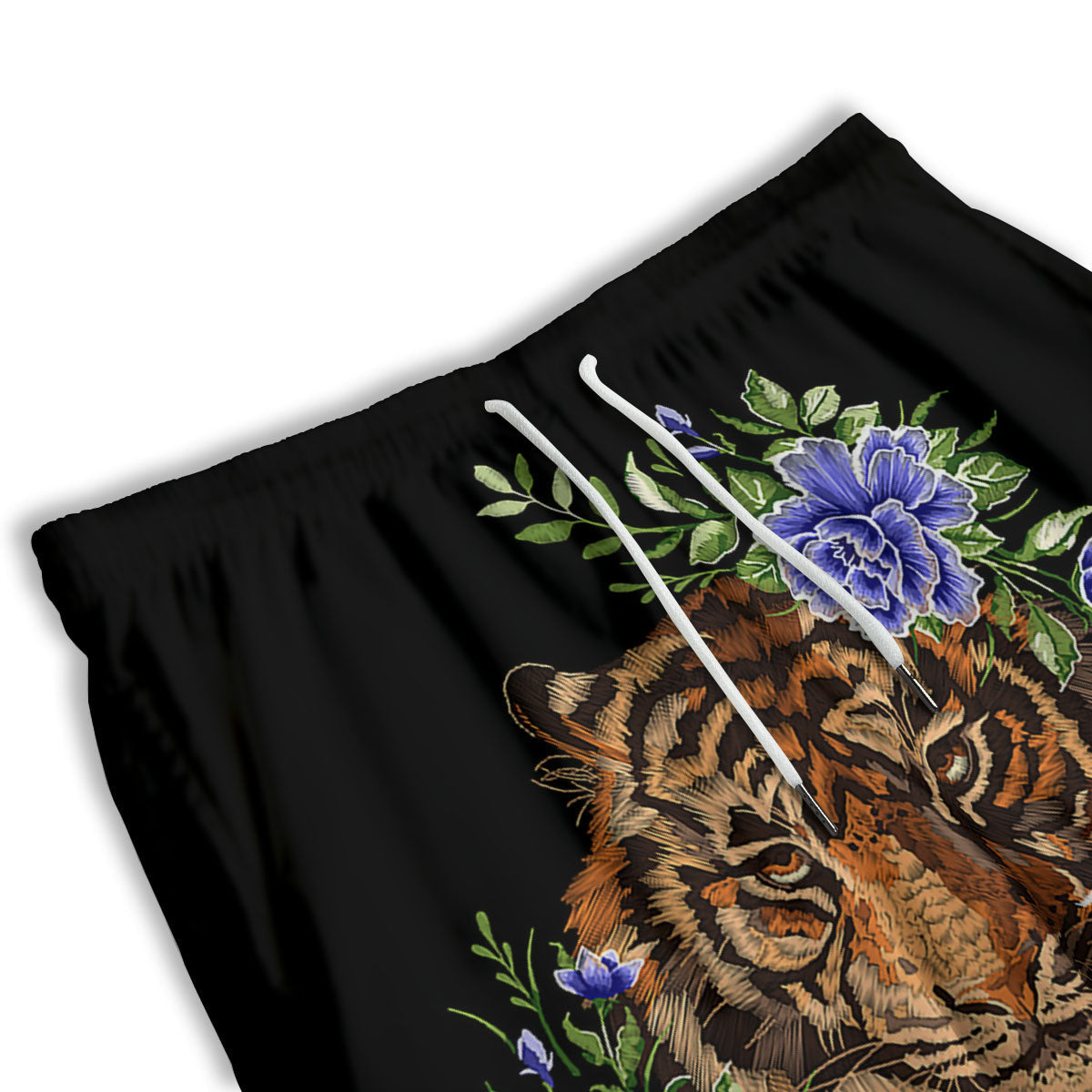 Fossil Dinosaur Monochrome Print Pattern Men's Athletic Shorts