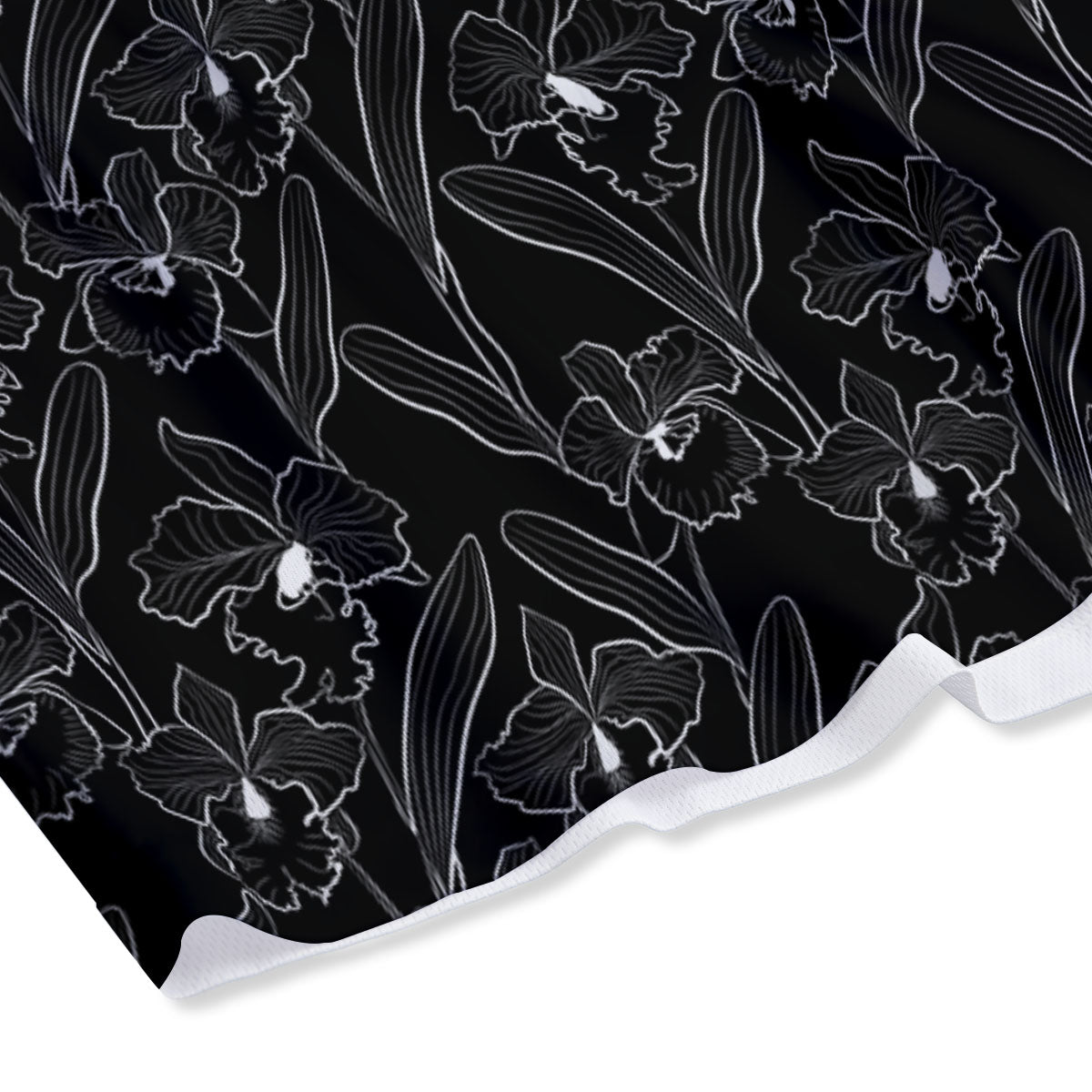 Geometric Grey Polygonal Print Mesh Shorts