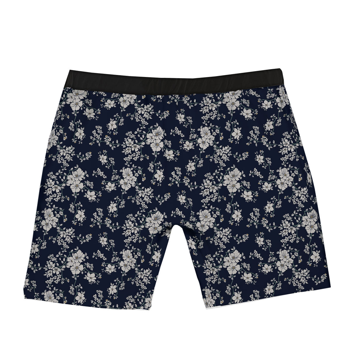 Flower Blossom Floral Print Pattern Boxer Briefs-grizzshop