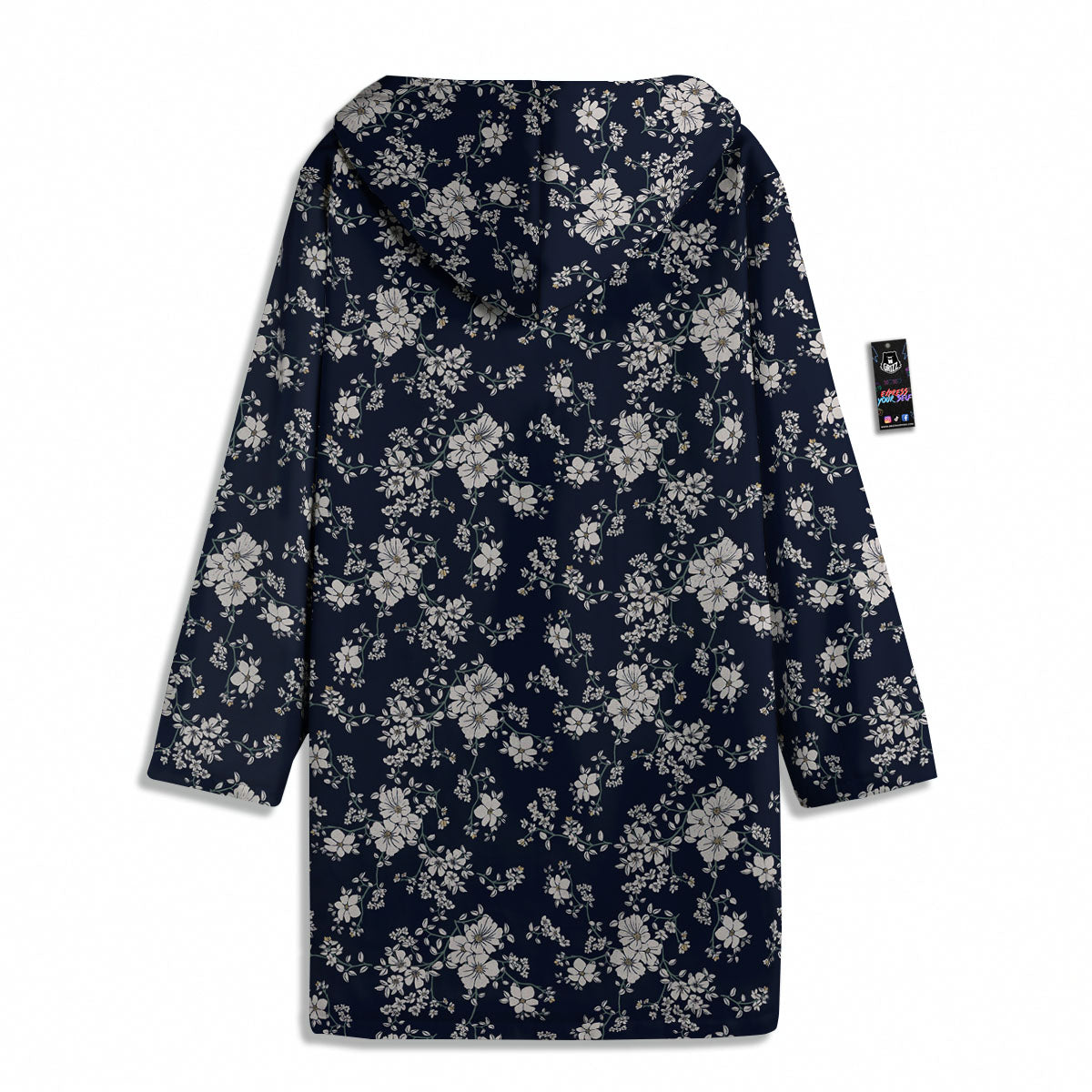 Flower Blossom Floral Print Pattern Men's Windbreaker Jacket-grizzshop