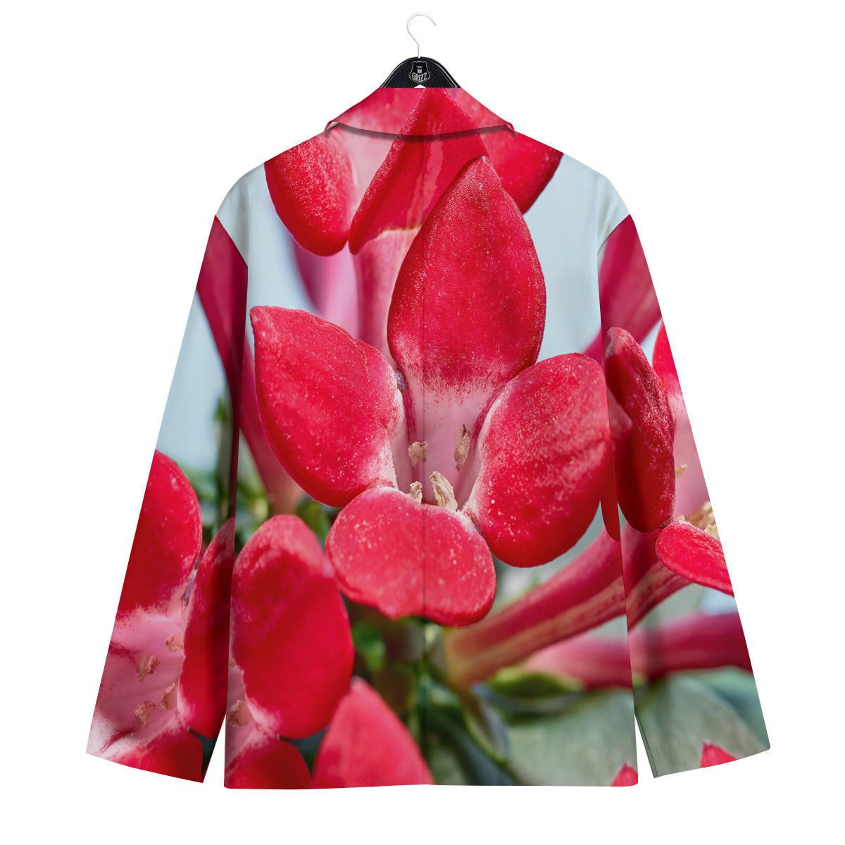 Flower Bouvardia Print Men's Sport Coat-grizzshop