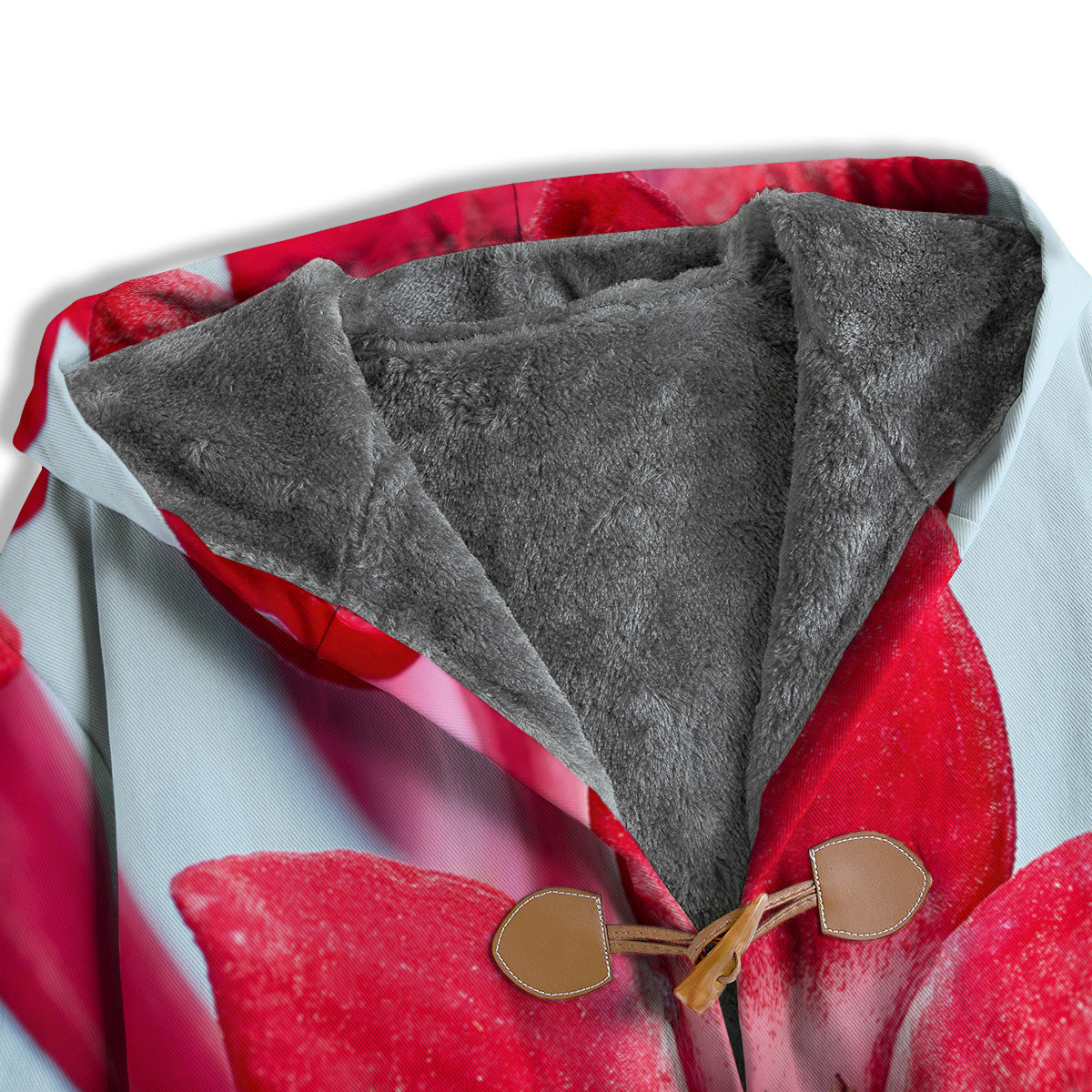 Flower Bouvardia Print Men's Windbreaker Jacket-grizzshop