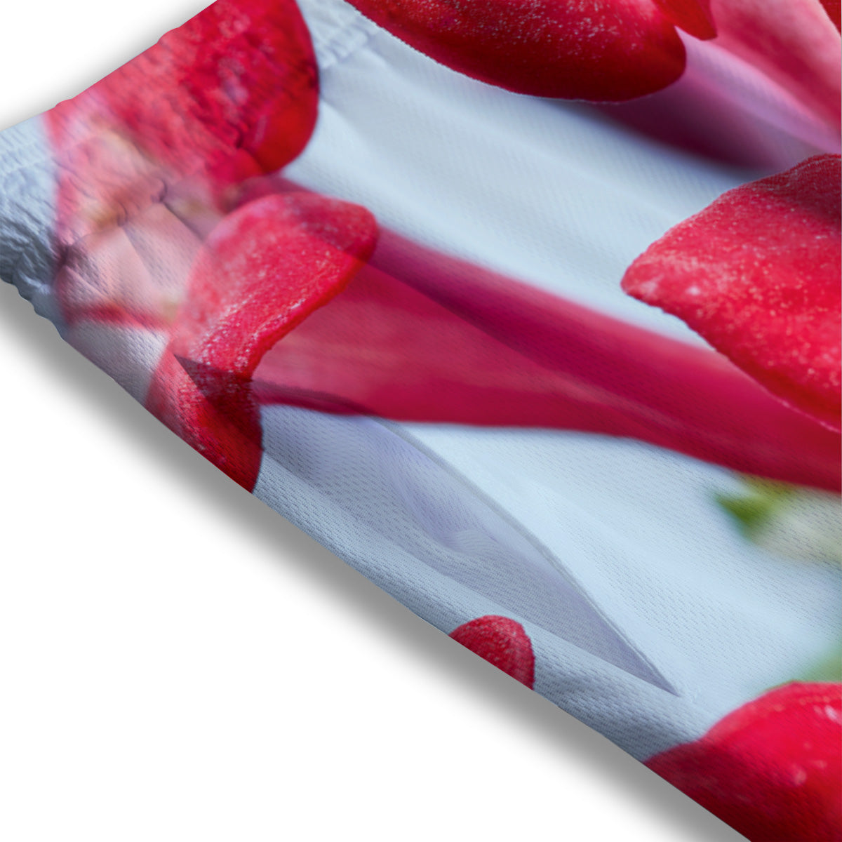 Fossil Fern Print Mesh Shorts