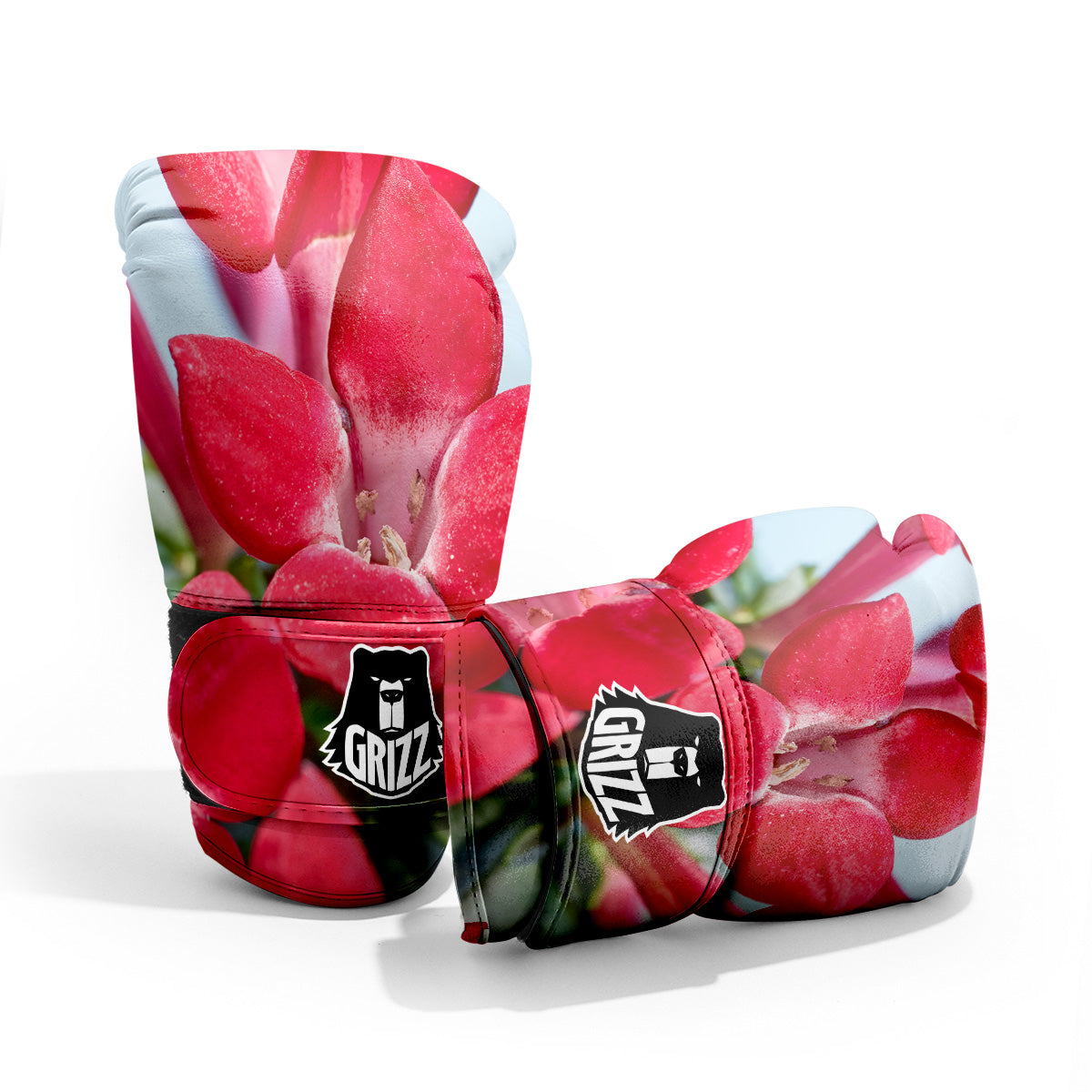 Flower Bouvardia Print Pro Boxing Glove