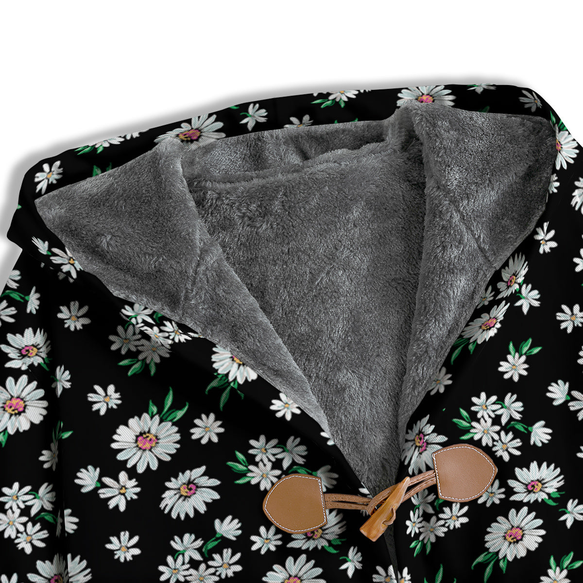 Flower Daisy Print Pattern Men's Windbreaker Jacket-grizzshop