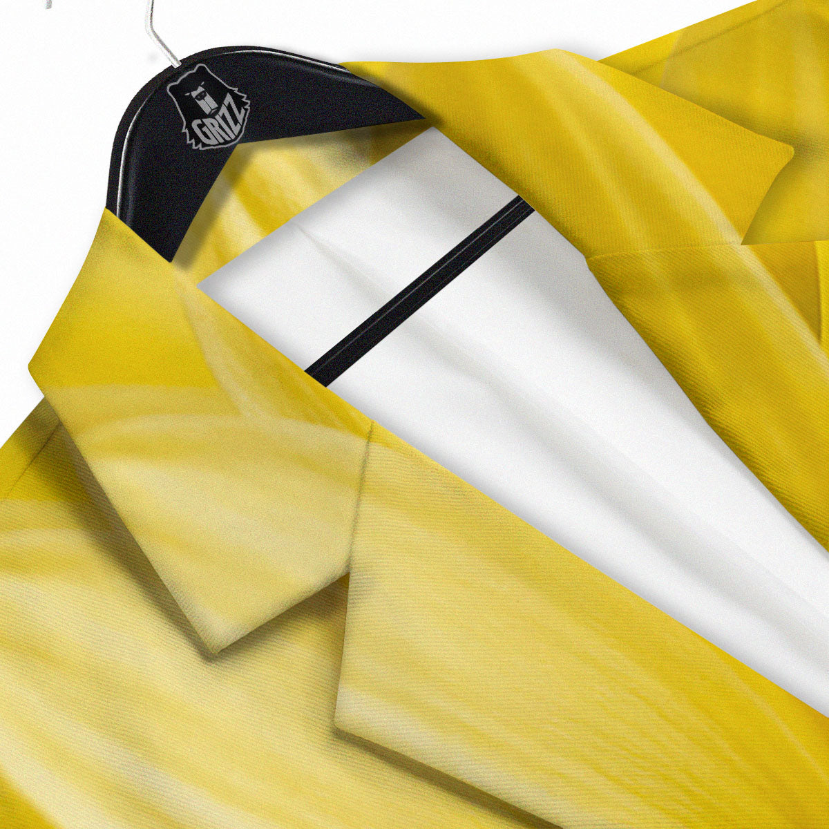 Flower Daisy Yellow Print Men's Sport Coat-grizzshop