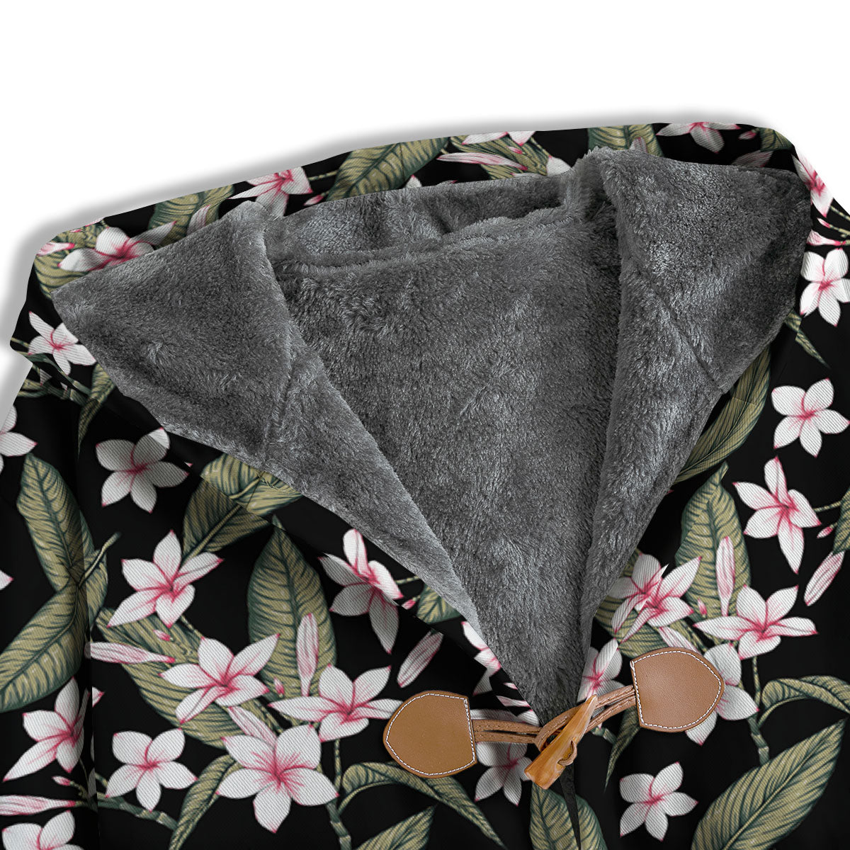 Flower Frangipani Print Pattern Men's Windbreaker Jacket-grizzshop