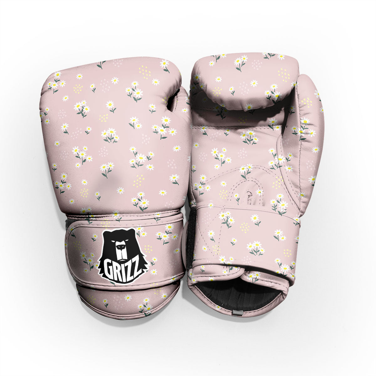 Flower Girly Spring Print Pattern Sparring Gloves-grizzshop