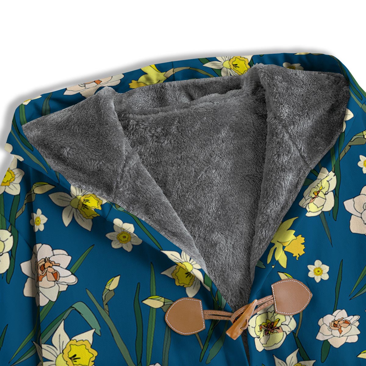 Flower Spring Daffodil Print Pattern Men's Windbreaker Jacket-grizzshop