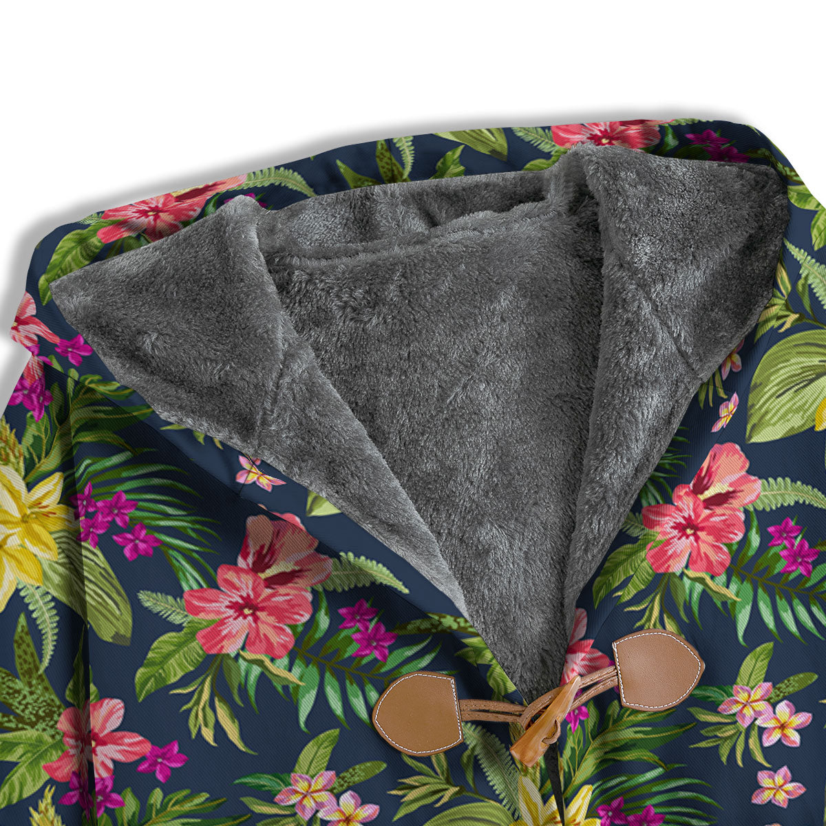 Flowers Hawaii Floral Print Pattern Men's Windbreaker Jacket-grizzshop