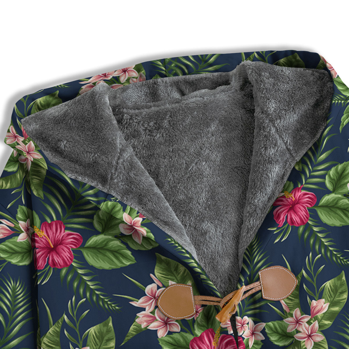 Flowers Hibiscus Plumeria Print Pattern Men's Windbreaker Jacket-grizzshop