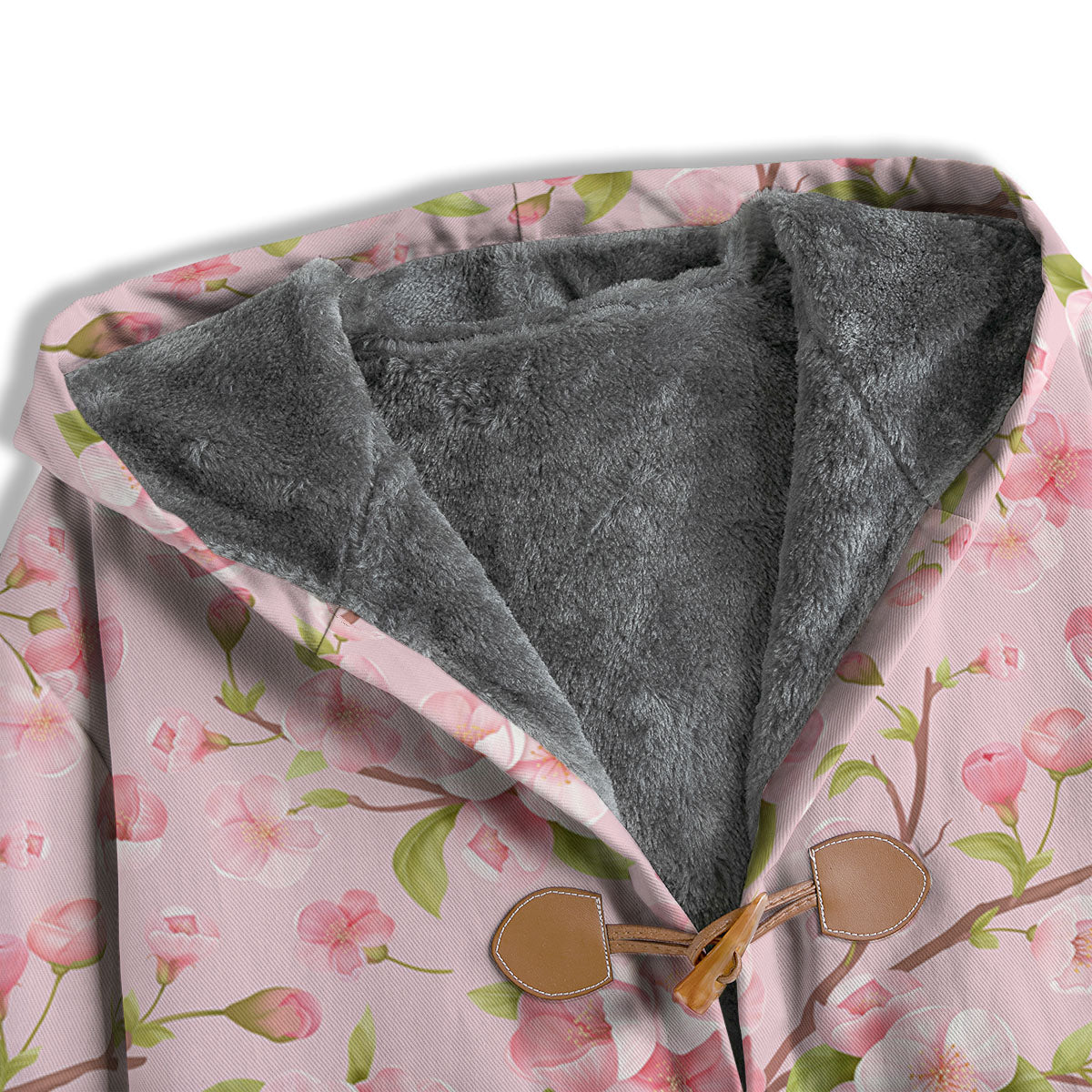 Flowers Pink Print Pattern Men's Windbreaker Jacket-grizzshop