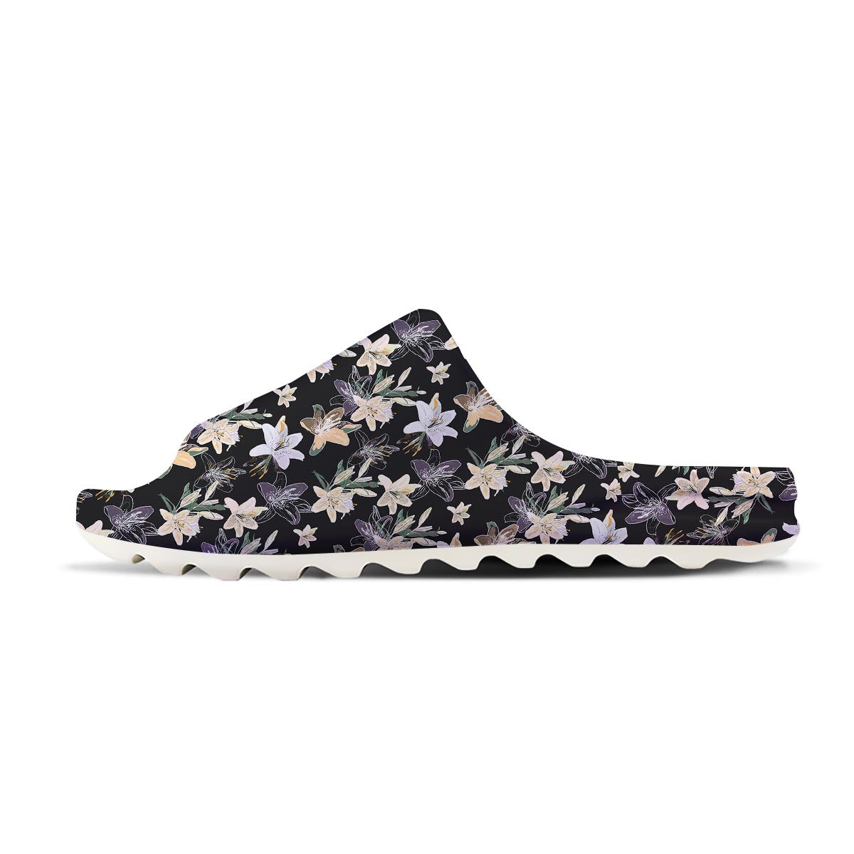 Flowers Spring Lily Print Pattern Sandals-grizzshop