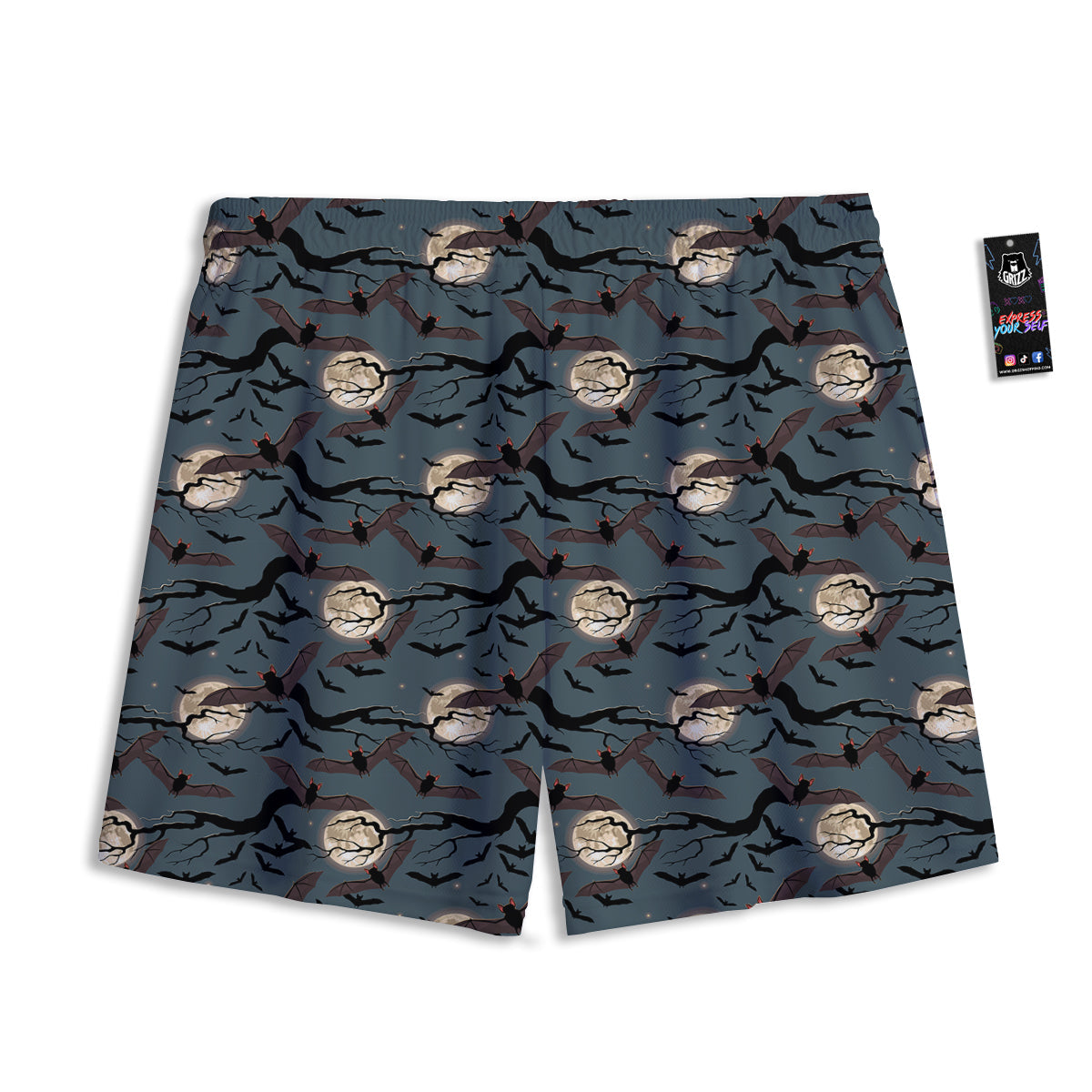 Gingerbread Cute Print Pattern Mesh Shorts