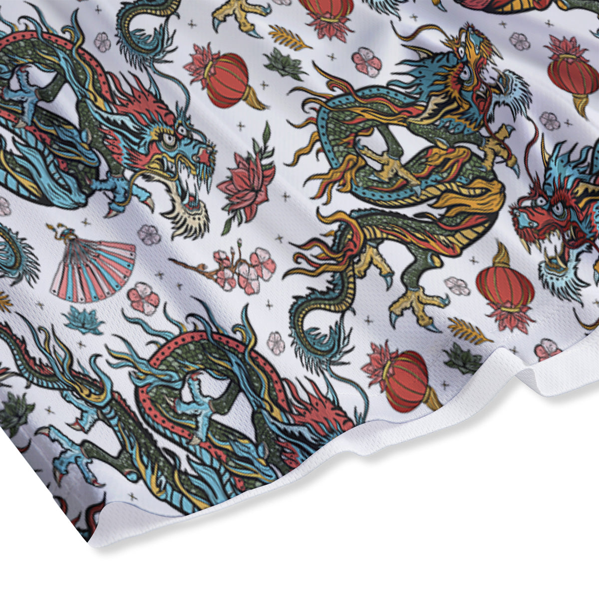Hyperspace Galaxy Print Mesh Shorts