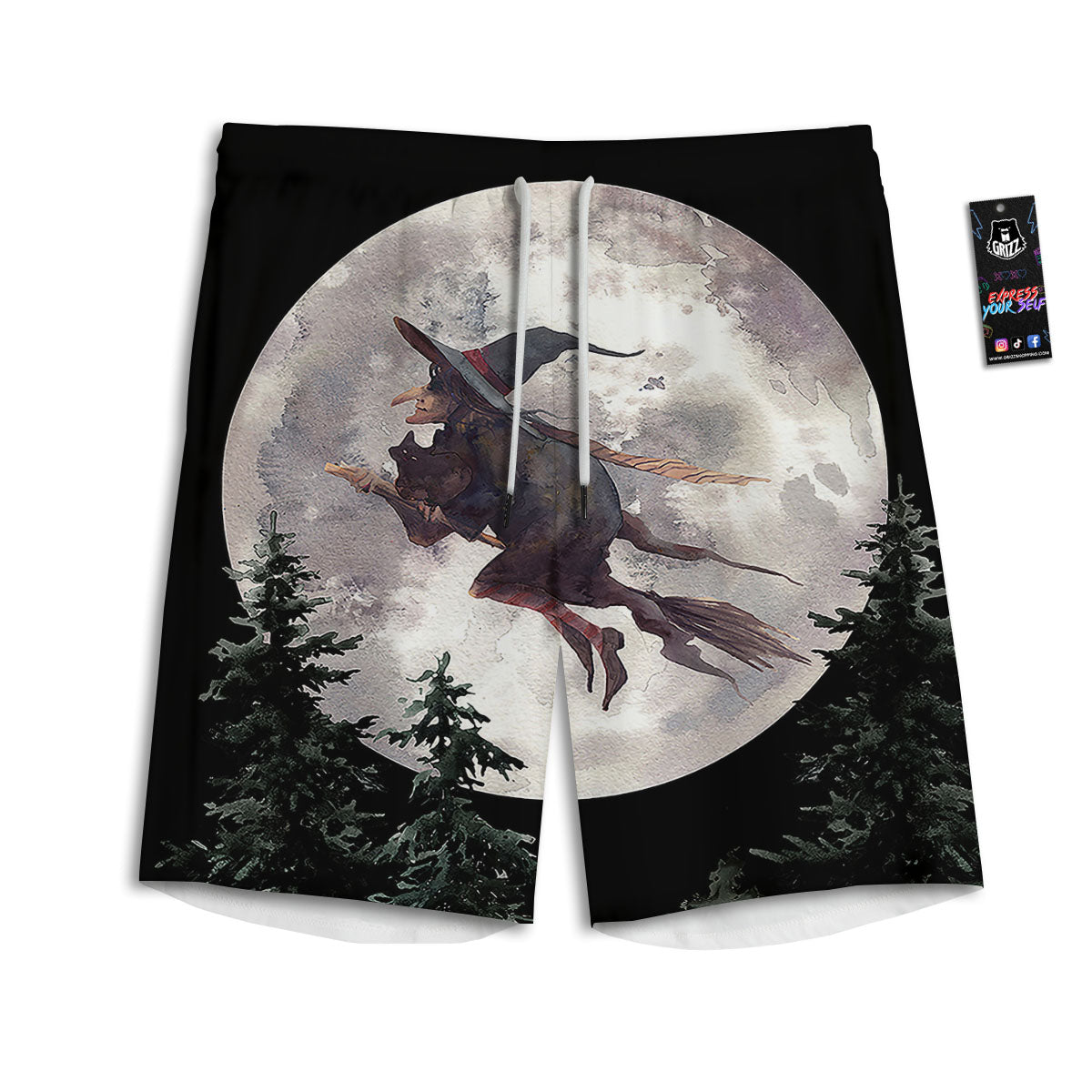 Geometric Ethnic Pink Aztec Print Pattern Men's Athletic Shorts