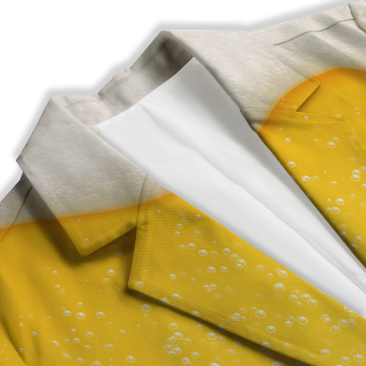 Foam And Beer Print Women's Blazer-grizzshop