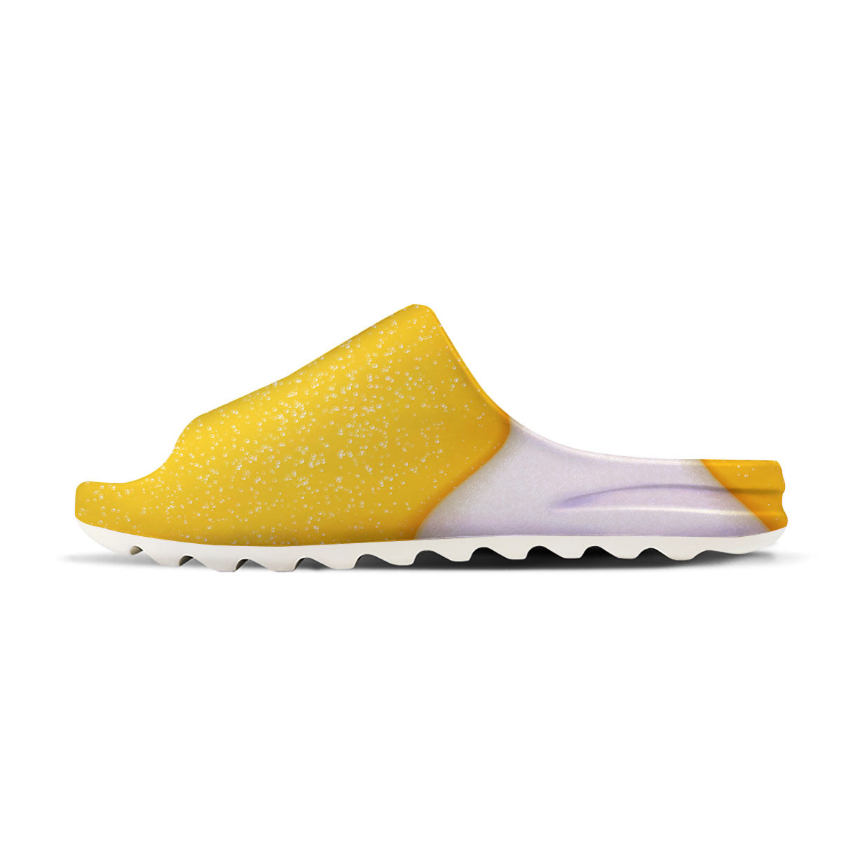 Foam And Beer Print Sandals-grizzshop