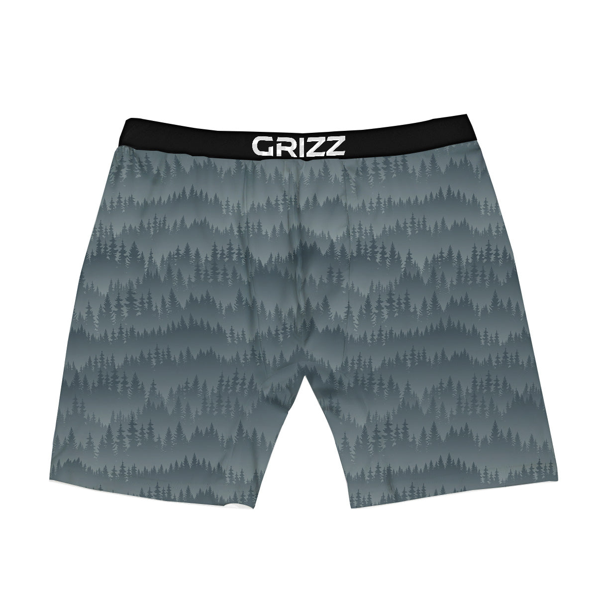 Forest And Mist Print Pattern Boxer Briefs-grizzshop