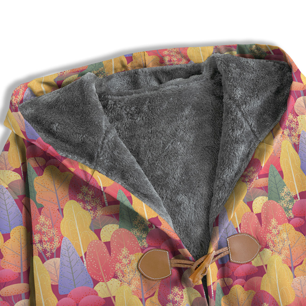 Forest Autumn Print Men's Windbreaker Jacket-grizzshop